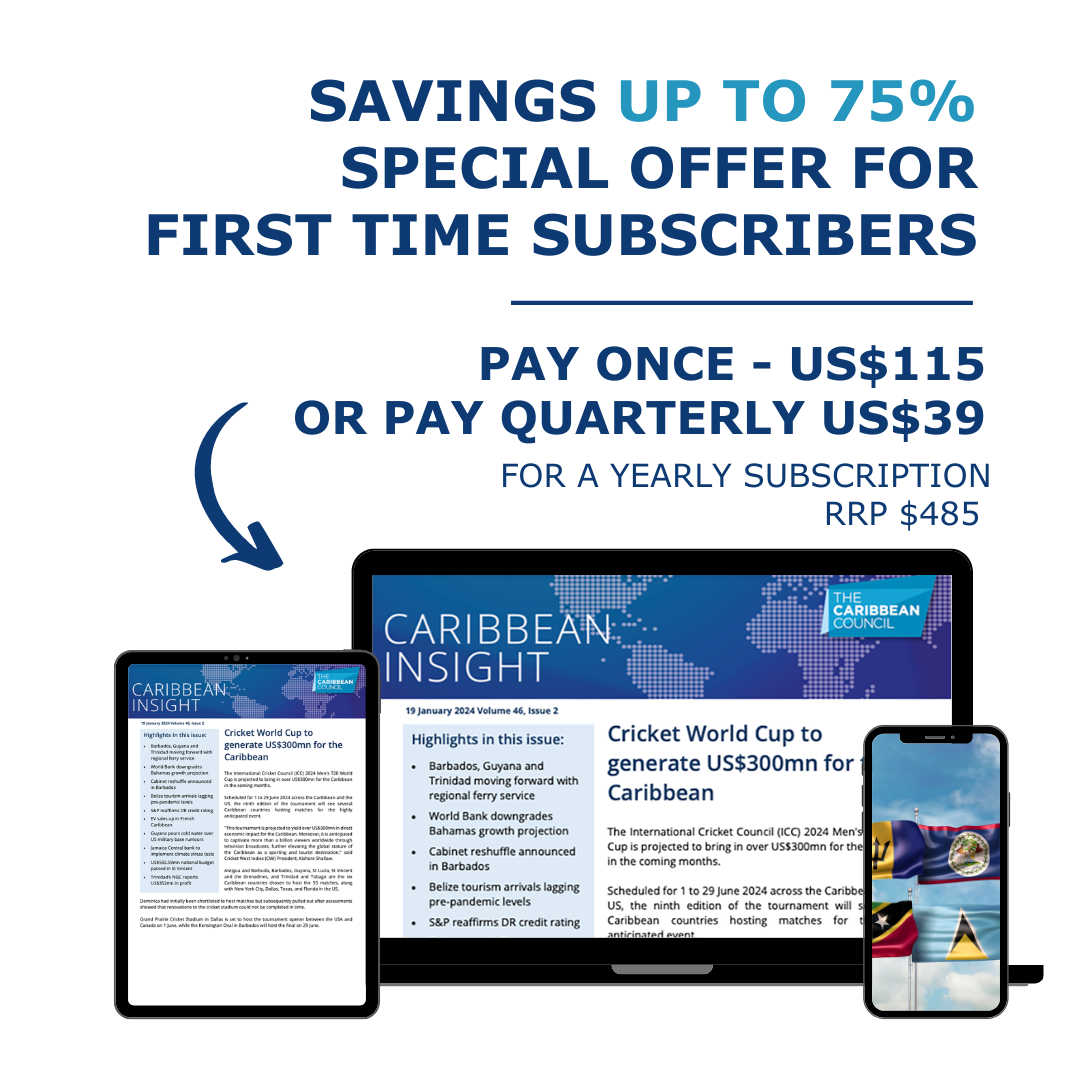 SAVE UP TO 75% ON CARIBBEAN INSIGHT  SAVE UP TO 75% ON CARIBBEAN INSIGHT